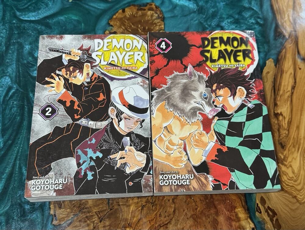 Demon Slayer Collectible Manga Series Vol.2 & Vol. 4